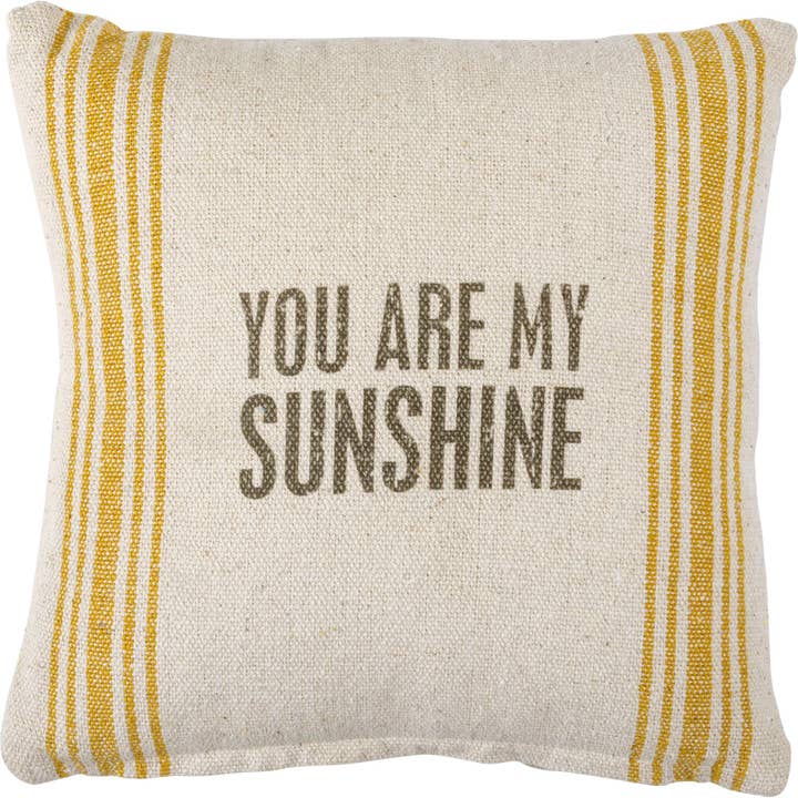 Primitives by Kathy - Wholesale Throw/Decorative Pillow - You Are My Sunshine Pillow2