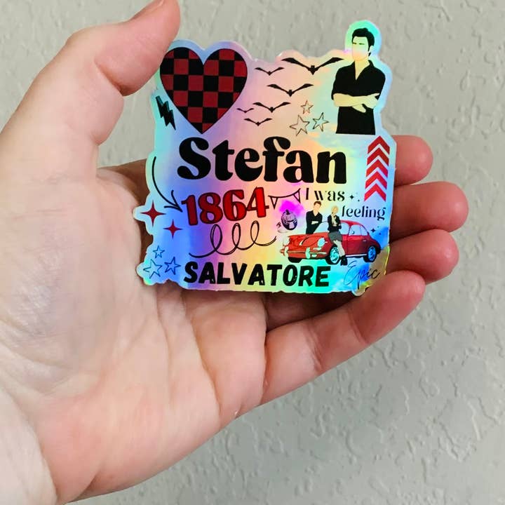 Oily Graphic Creations - Wholesale Sticker - Stefan TVD- Vampire Diaries Stickers/Magnet1