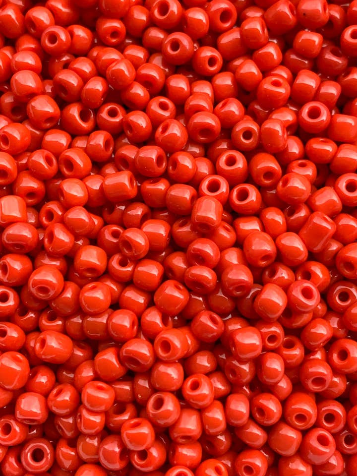 6mm Glass seed beads, 6mm glass beads, Seed Beads Bulk for wholesale by MaddieMayShop