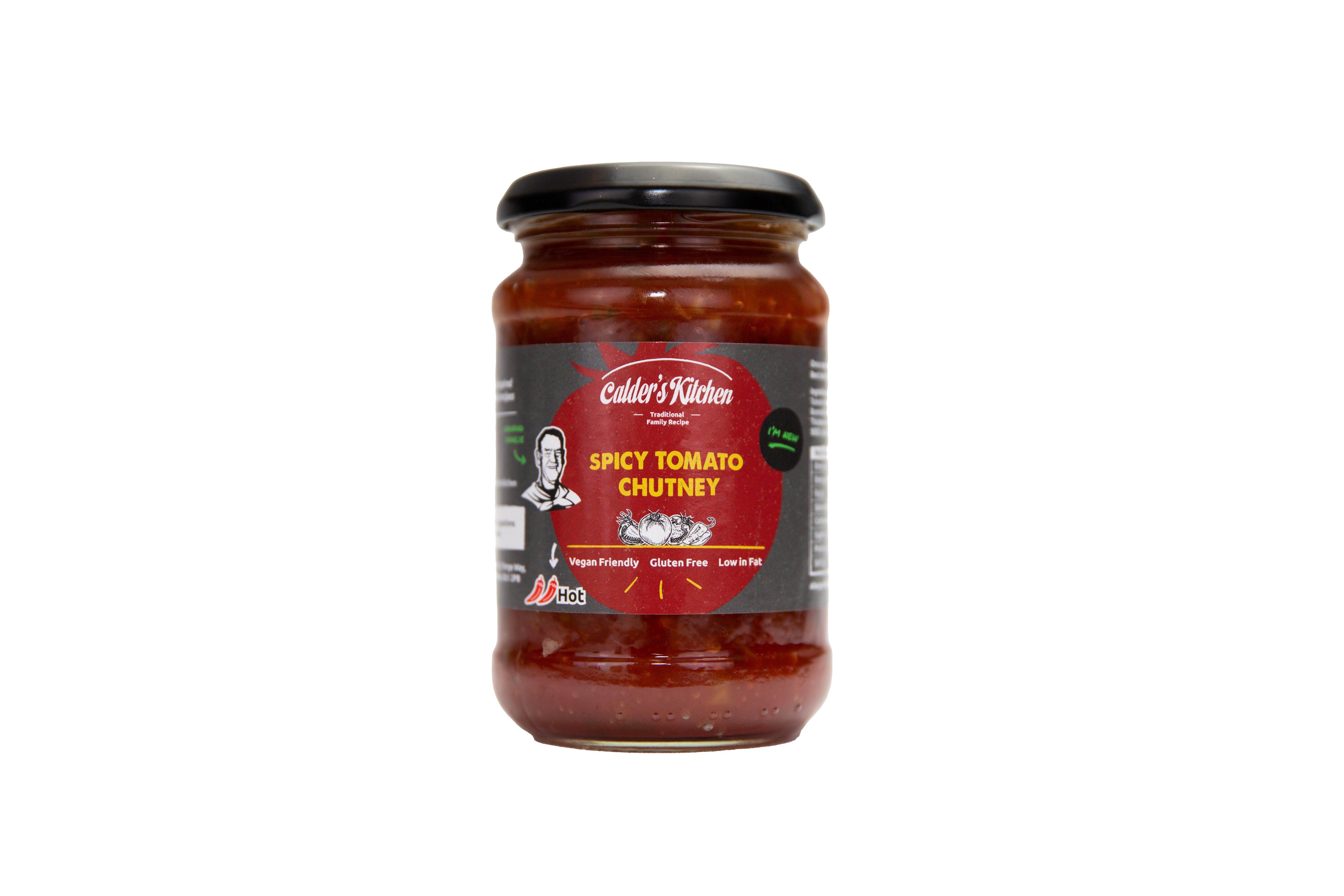 Calder's Kitchen – wholesale Chutney – Calder's Kitchen Spicy Tomato Chutney (Gluten Free, Vegan)1