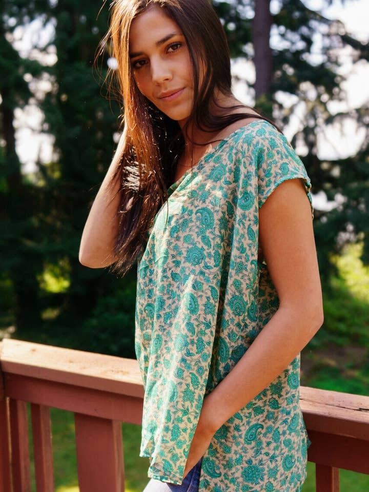 Hanna Top voor wholesale door Indie Ella