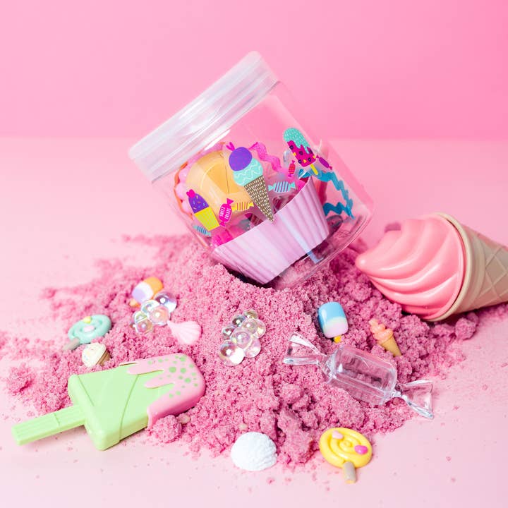 splashy sand - Wholesale Putty/Slime - Kids - Sweet Treats Bath Sensory splashy sand Play Kit5