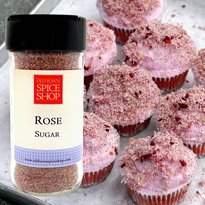 Old Town Spice Shop - Wholesale Sugar/Sweetener - Rose Sugar, Flavored Sugar for Cocktails and Cooking0