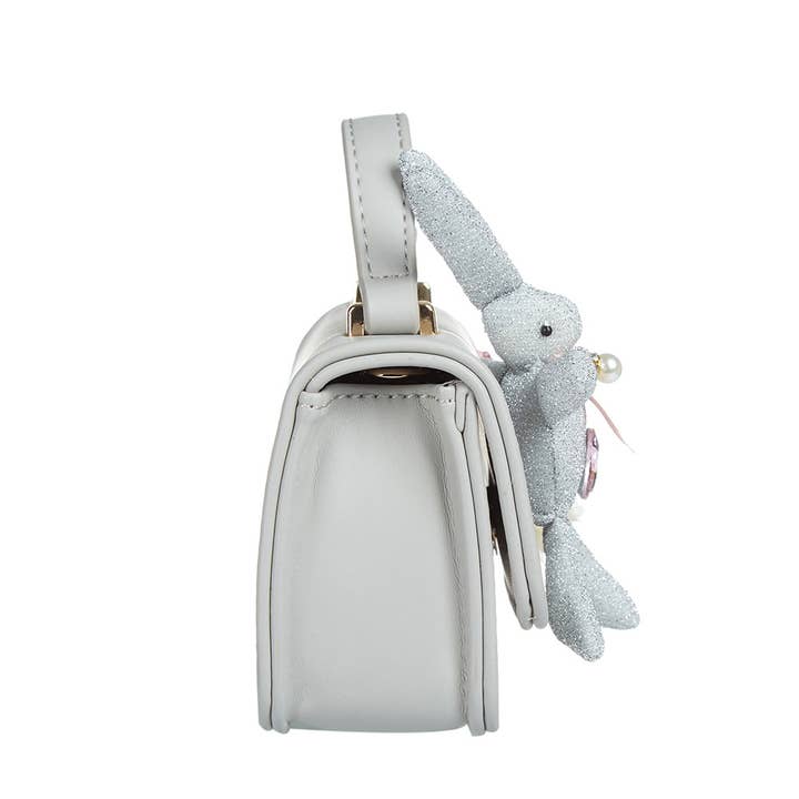 Doe a Dear - Wholesale Crossbody bag – kids - P15 B1207 Bunny Applique Purse (3 Colors)3