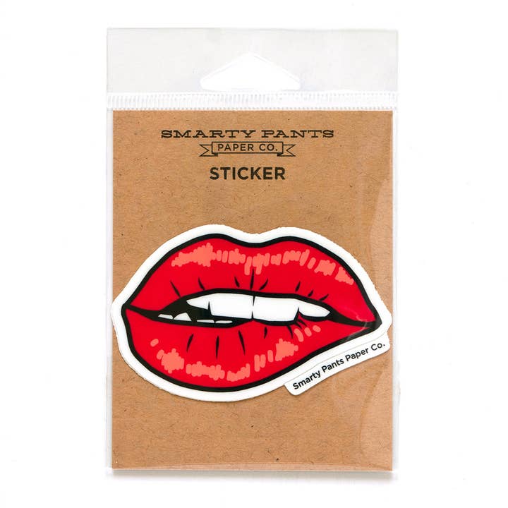 Smarty Pants Paper - Wholesale Sticker - Red Lips Sticker4