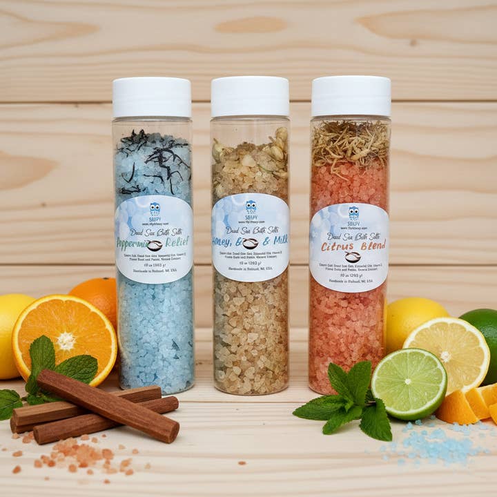 Premium Dead Sea Bath Salts | Restorative Self-Care Ritual for wholesale by SOAPY Bath and Body Products