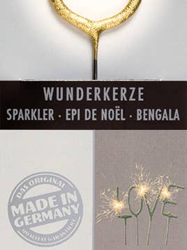 8 - Gold - Chromo - Wondercandle® Classic for wholesale by Wondercandle