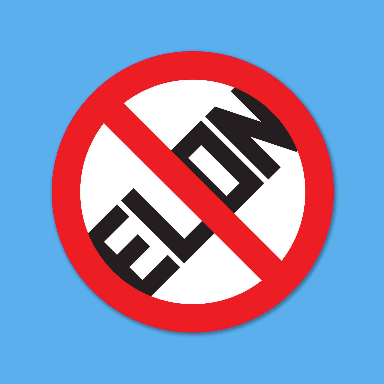 Dissent Pins - Wholesale Sticker - No Elon Sticker0