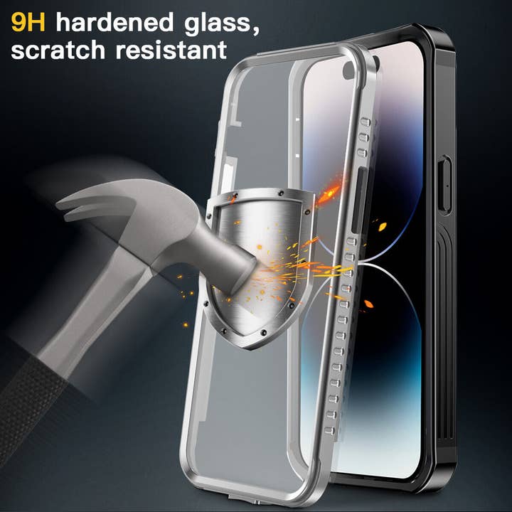 AICase - Wholesale Phone Case - Unisex - iPhone 14 Heavy Duty Shockproof Case with Screen Protector1