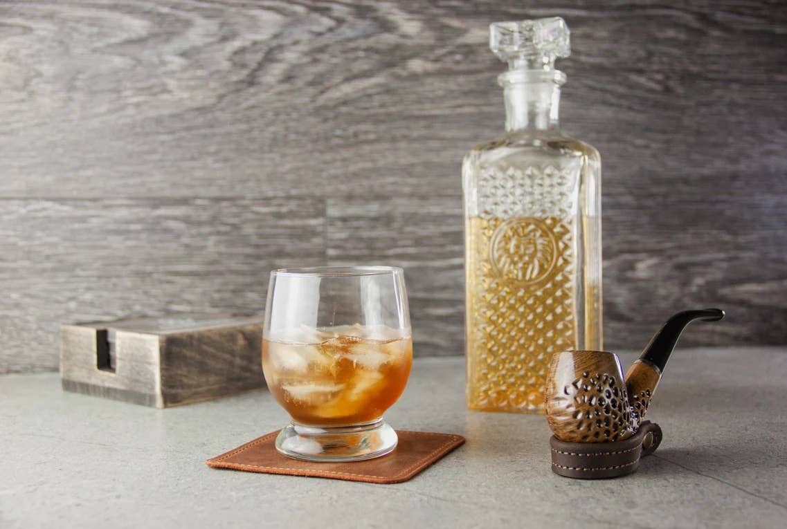 Pikore - Wholesale Coasters - Leather coasters set4