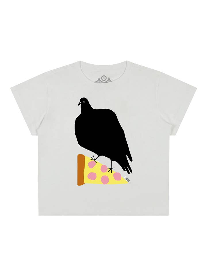 Culk - Wholesale Screen Printed T-Shirt - Women's - Pizza Pigeon Women's Tee
