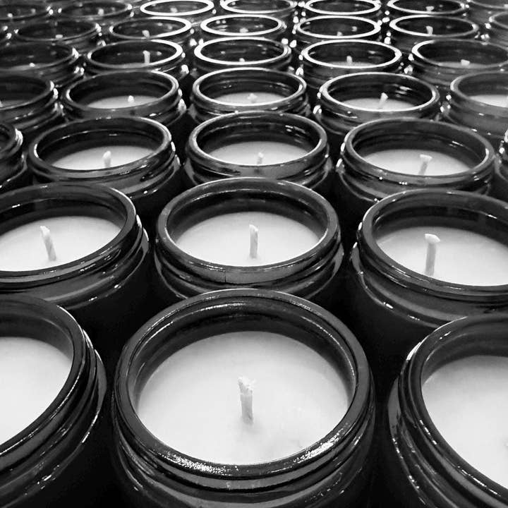 MLTD Candle Co. - Wholesale Jar/Filled Candle - Vanilla + Cashmere Soy Candle: Sandalwood, Musk Scent5