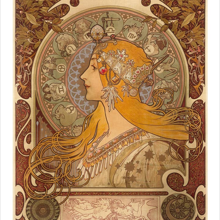 Zodiac, 1896 für den Großhandel von The Retrospect Group Collection