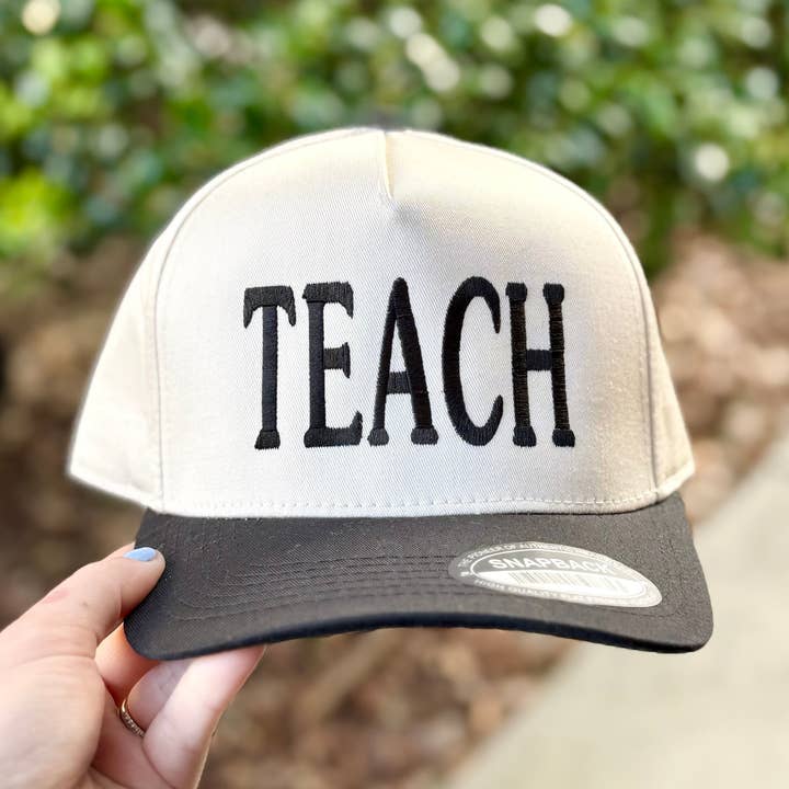 TEACH Bestickte Mütze für den Großhandel von Southern N Savvy