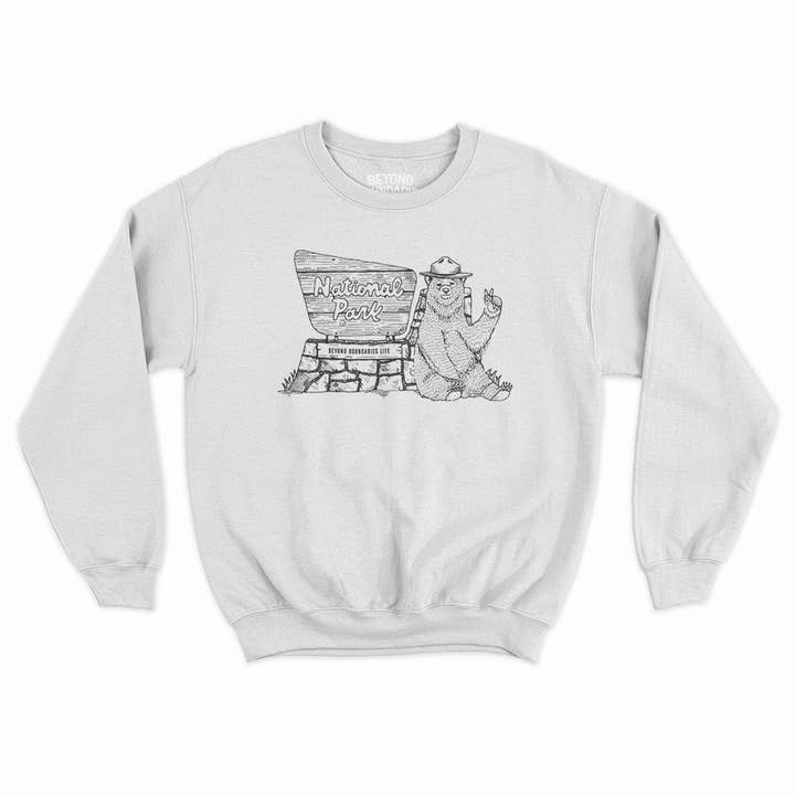 National Park Bear Sweatshirt for wholesale by Beyond Boundaries Life