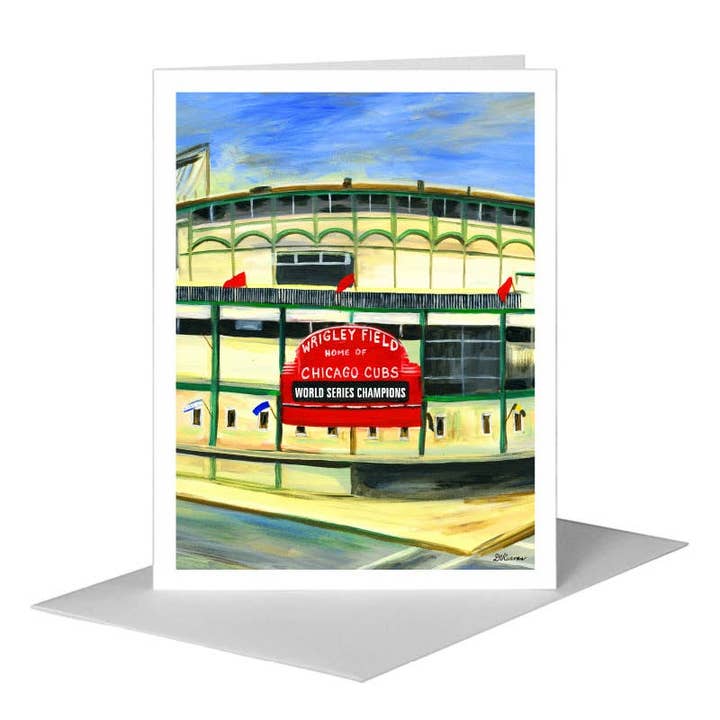 Wrigley Field, Chicago, Vykort (#7418F) för wholesale av Printed Canvas