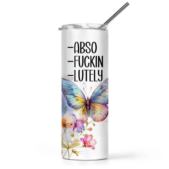 Abso-fuckin-lutely Tumbler for wholesale by The Pretty Things
