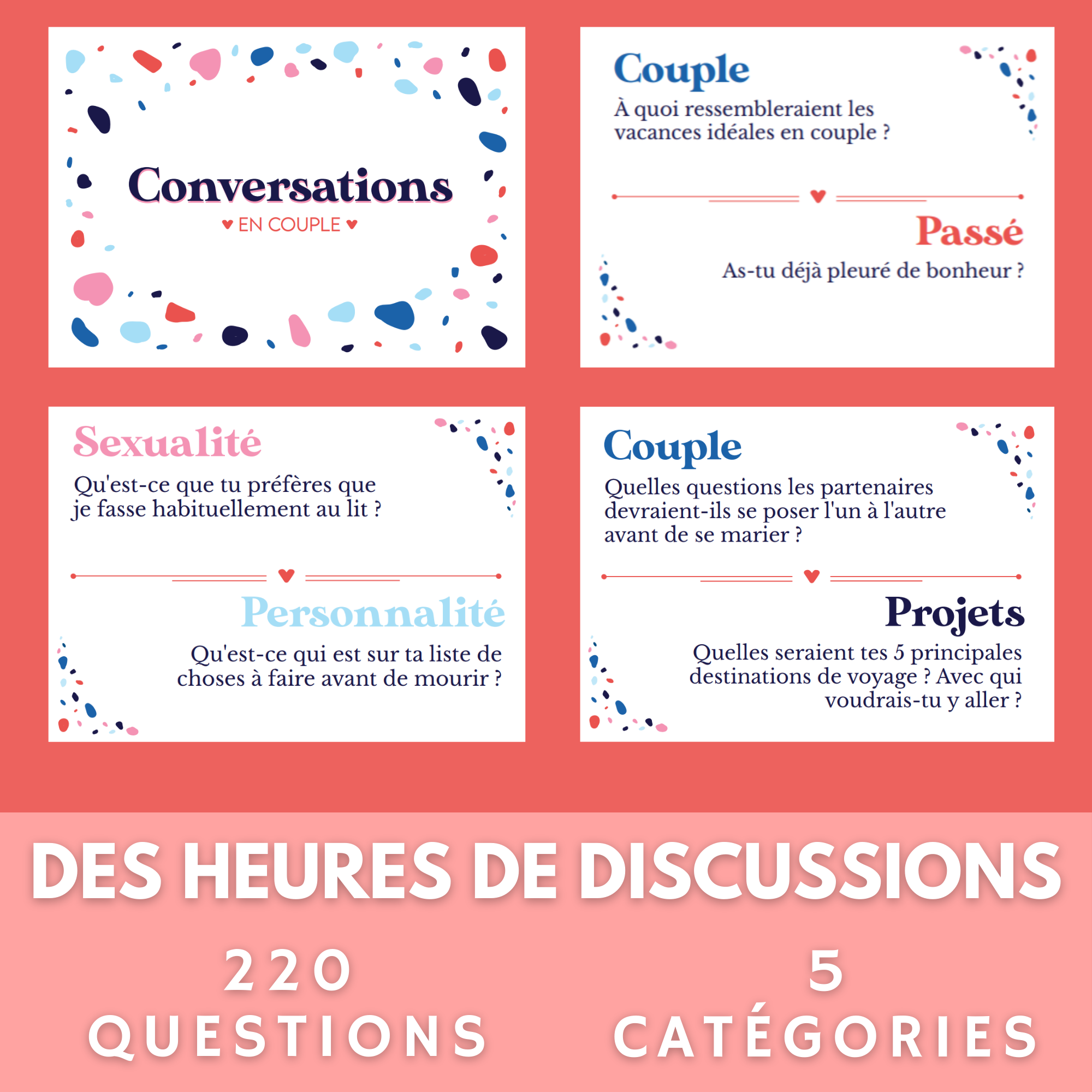 Oh Happy Games - Jeux de société - Vendita all'ingrosso Giochi di carte - Conversazioni di coppia - (Ri)scopri il tuo partner 😍4