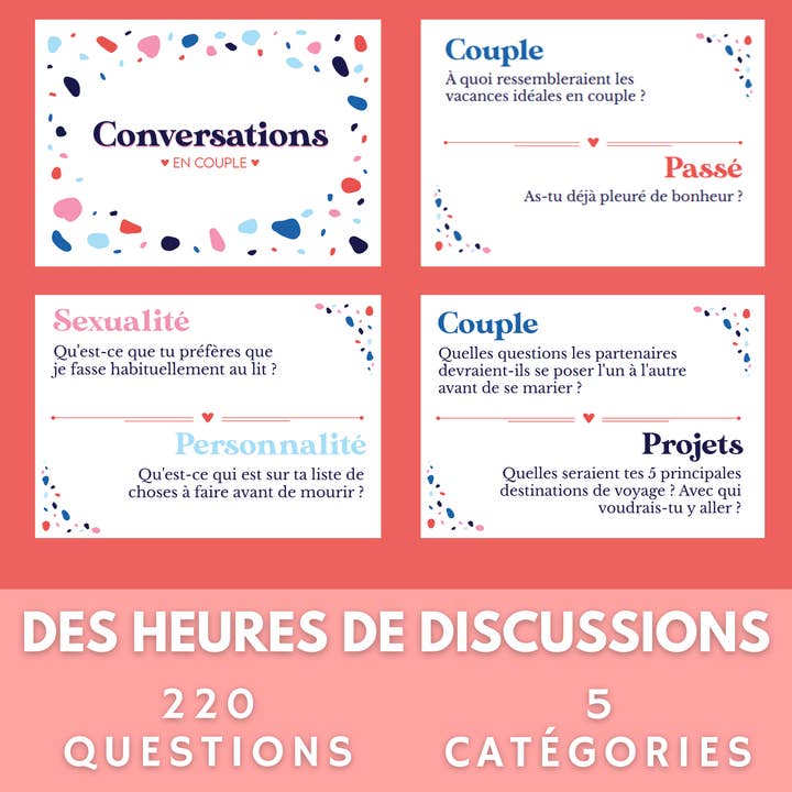 Oh Happy Games - Jeux de société - Vendita all'ingrosso Giochi di carte - Conversazioni di coppia - (Ri)scopri il tuo partner 😍4