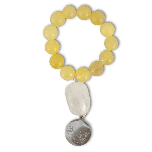 Bracciale per bottiglia di vino citrino per la vendita all'ingrosso da parte di Vino Vibe