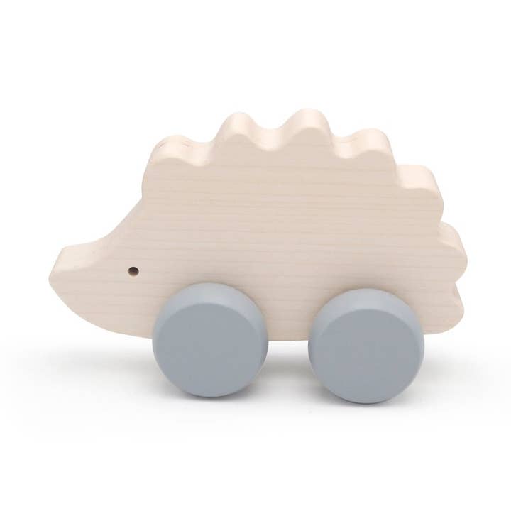 Wooden Animal - Pindsvin/Trælegetøj - trælegetøj for engroshandel hos Briki Vroom Vroom