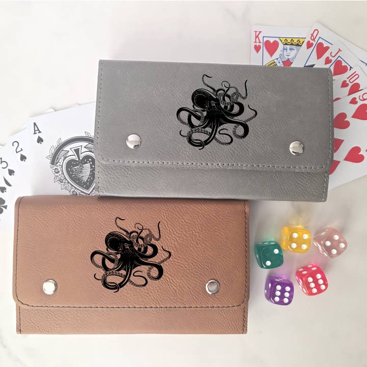 Playing Card Gift Set- Octopus for wholesale by Beckman Design
