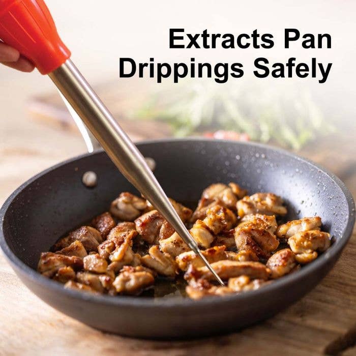 HIC - Harold Import Co. - Wholesale Kitchen Tool/Gadget - HIC Kitchen Roasting Baster With Cleaning Brush And Needle, 2oz9