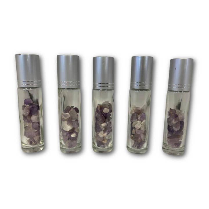 Crystal Magick Wholesale Ltd - Wholesale Essential oil roll-on - Amethyst Oil Rollers