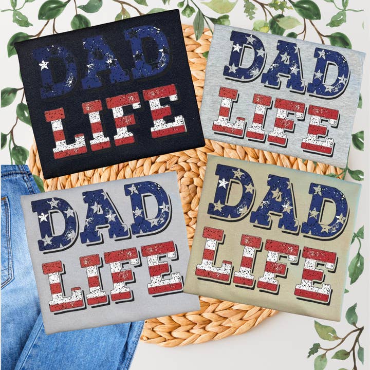 Dad Life T-Shirt for wholesale by Duck Creations Wholesale