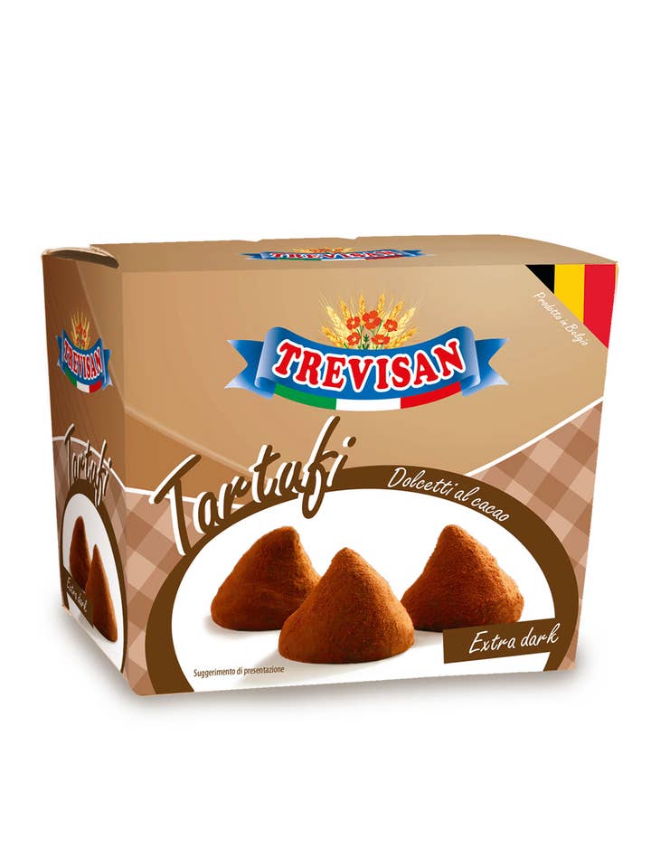 TRUFFLES COCOA GR 250 CHRISTMAS 25 LIMITED EDITION for wholesale by Trevisan