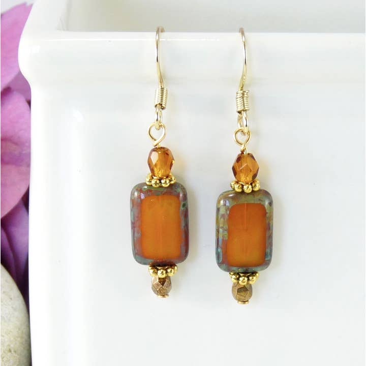 Marlene VanBeek Jewelry - Wholesale Dangle Earrings - Rectangle Earrings - 11 Colors