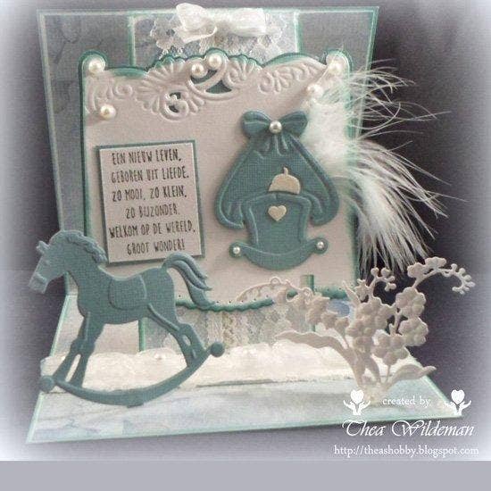 Ecstasy Crafts Distributing - Wholesale Craft Supplies - Marianne Design: Creatables Dies - Crib3