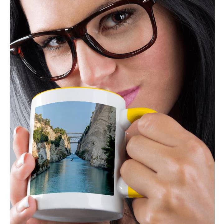 3dRose - Wholesale Coffee Mug - 3dRose, Landscape of Corinth Canal, Greece, Europe, Mug1