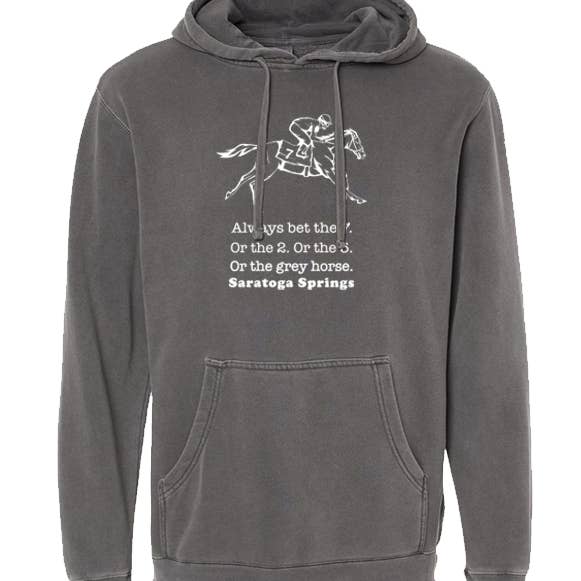 Unisex Hoody Sweatshirt Saratoga Springs ALWAYS BET for wholesale by The Buffalo Works
