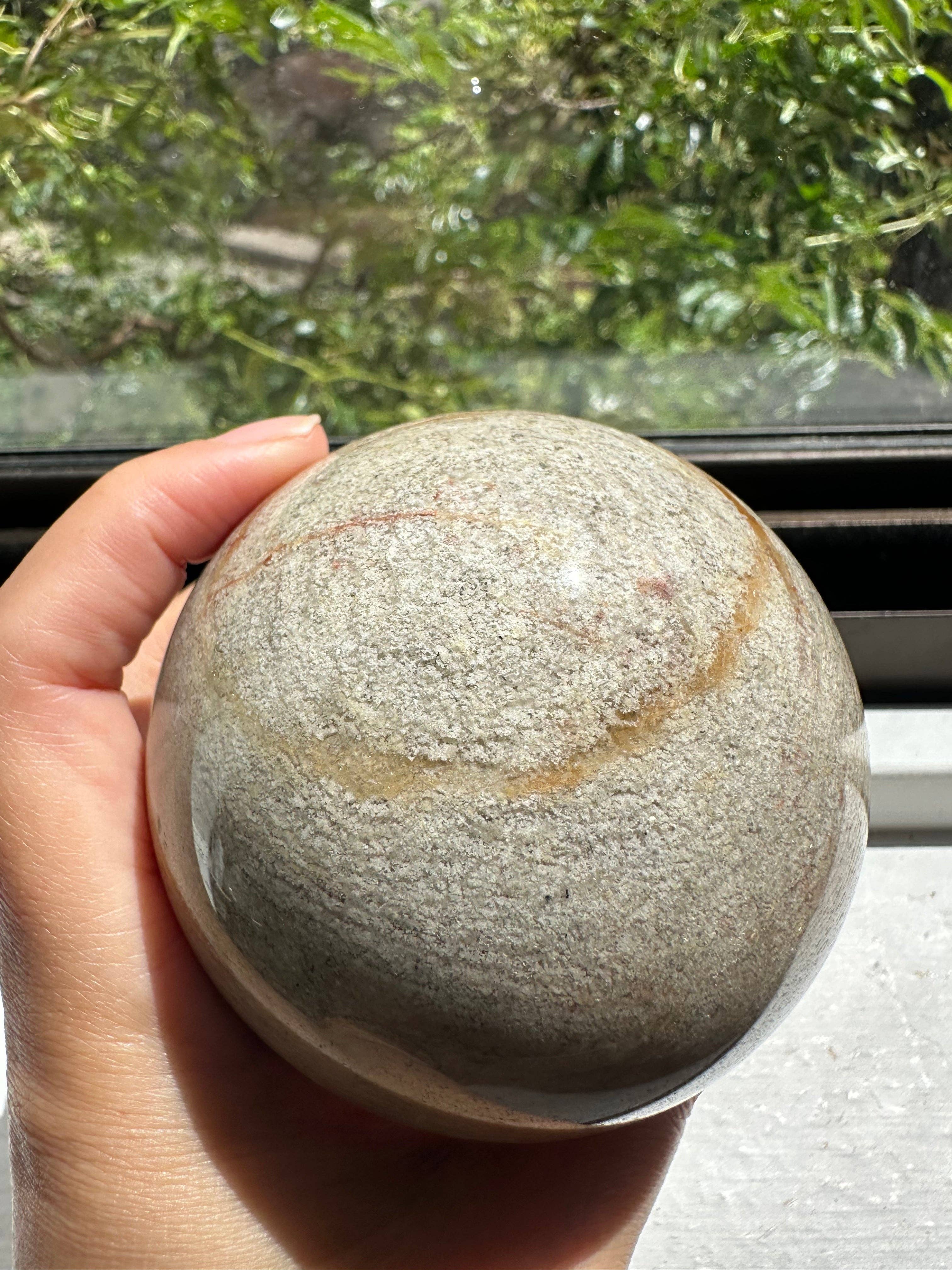 Moon Rituals - Wholesale Spiritual stone/crystal - Enchanting Garden Quartz Sphere | Natural Lodolite Crystal Ball | Healing Meditation Gemstone, Christmas Crystal Gift #38