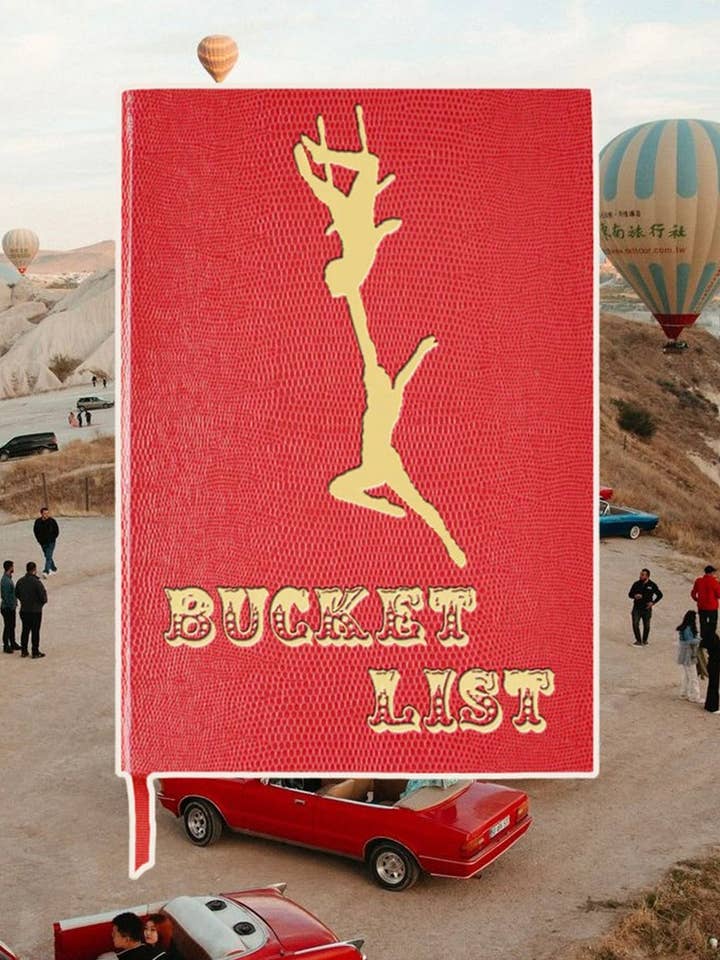 NOTEBOOK - BUCKET LIST by Le Cirque for wholesale by SLOANE STATIONERY