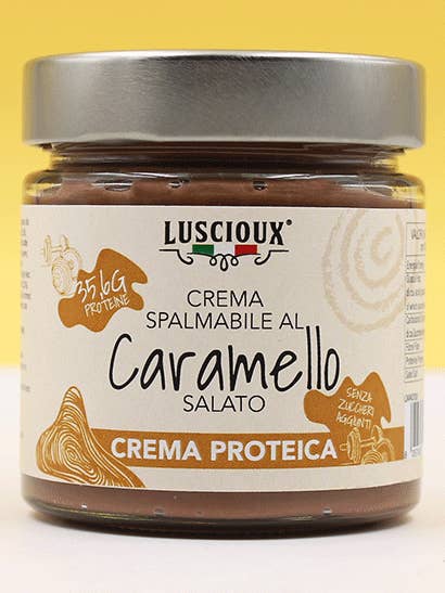 Salted Caramel Protein Cream | 200 g for wholesale by LUSCIOUX - OMNIA GROUP SRL