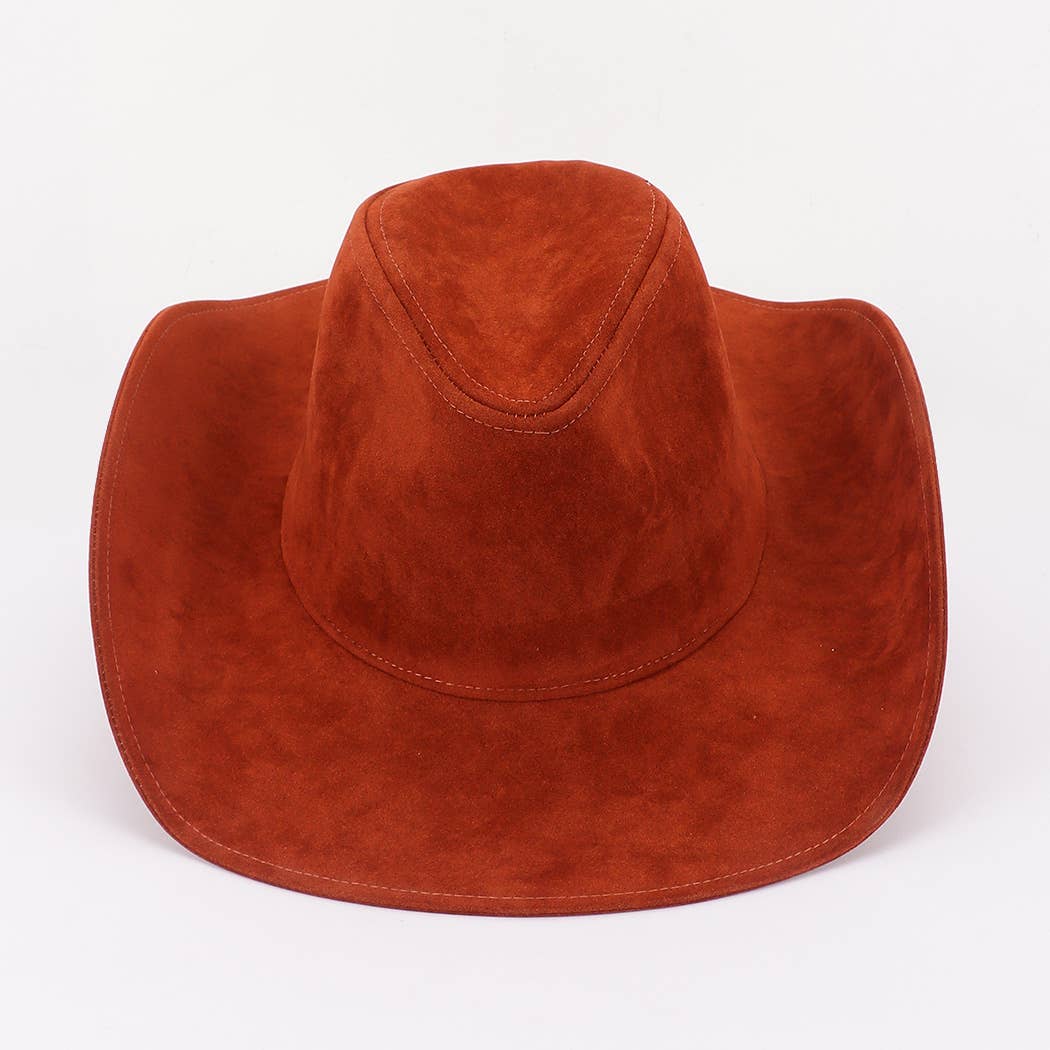 3AM BY H&D ACCESSORIES - Vendita all'ingrosso Cappello da cowboy - Donna - Cappello da cowboy in camoscio3