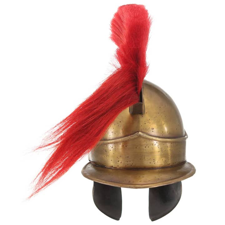 Arts King – wholesale Dräkt - Vuxen – Grekisk krigare hjälm Antik Replica LARP Mässing Stål