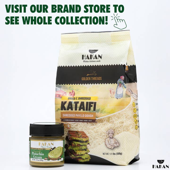 Hakan - Wholesale Nut Butter - Hakan Pistachio Cream, Pistachio Butter for Dubai Chocolate5