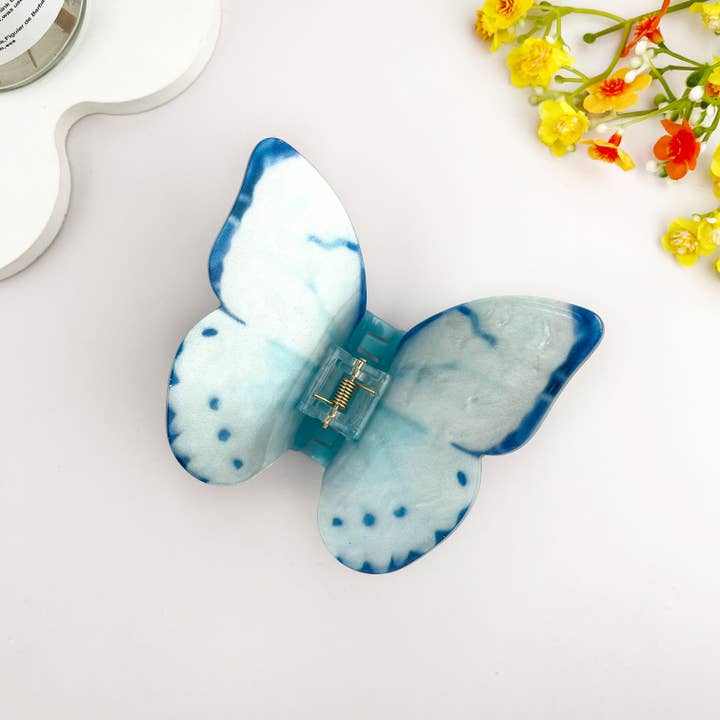 mildstyles - Wholesale Hair Clip - Women's - Creative Elegant Acrylic Butterfly-Insect Hair Claw Clip 🦋3