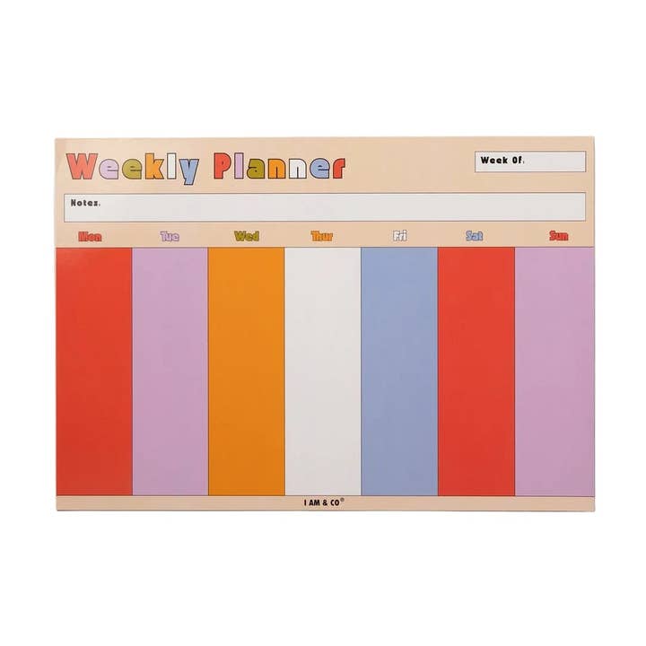 Planificador Semanal Magnético para venta al por mayor de I AM & CO