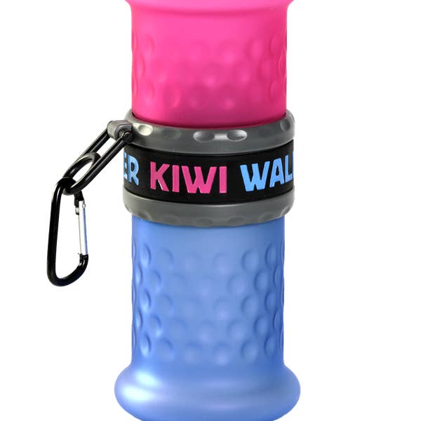 OFiuFiuPL - Wholesale Pet Travel Bowl - Dog - Kiwi Walker Travel Bottle 2 In1 Blue1