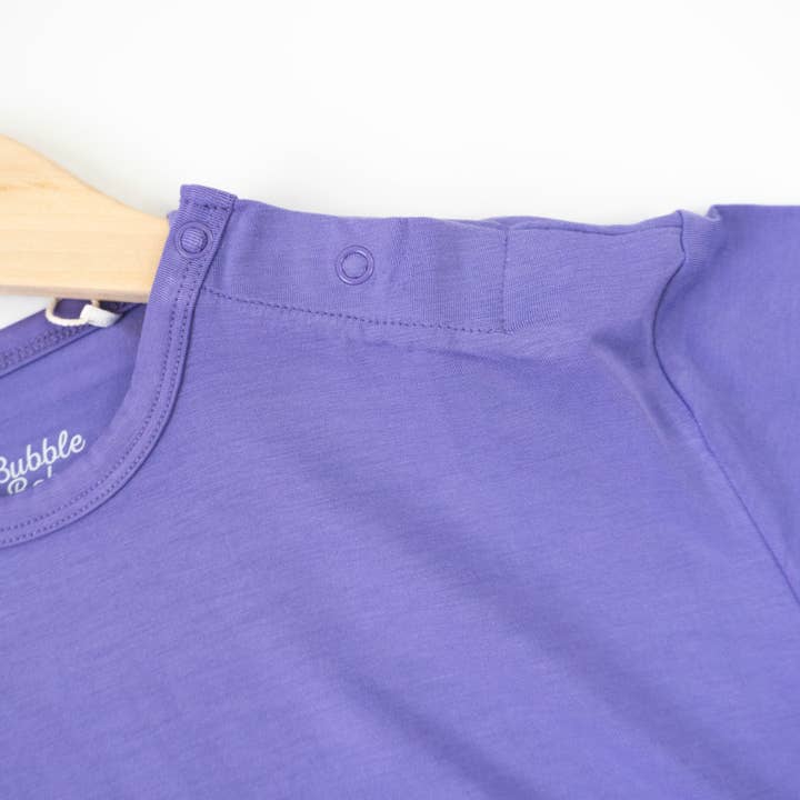 Bubble Baby - Wholesale Bodysuit (Non-Footed) - Baby - Aster | Short Sleeve Bubble Romper3