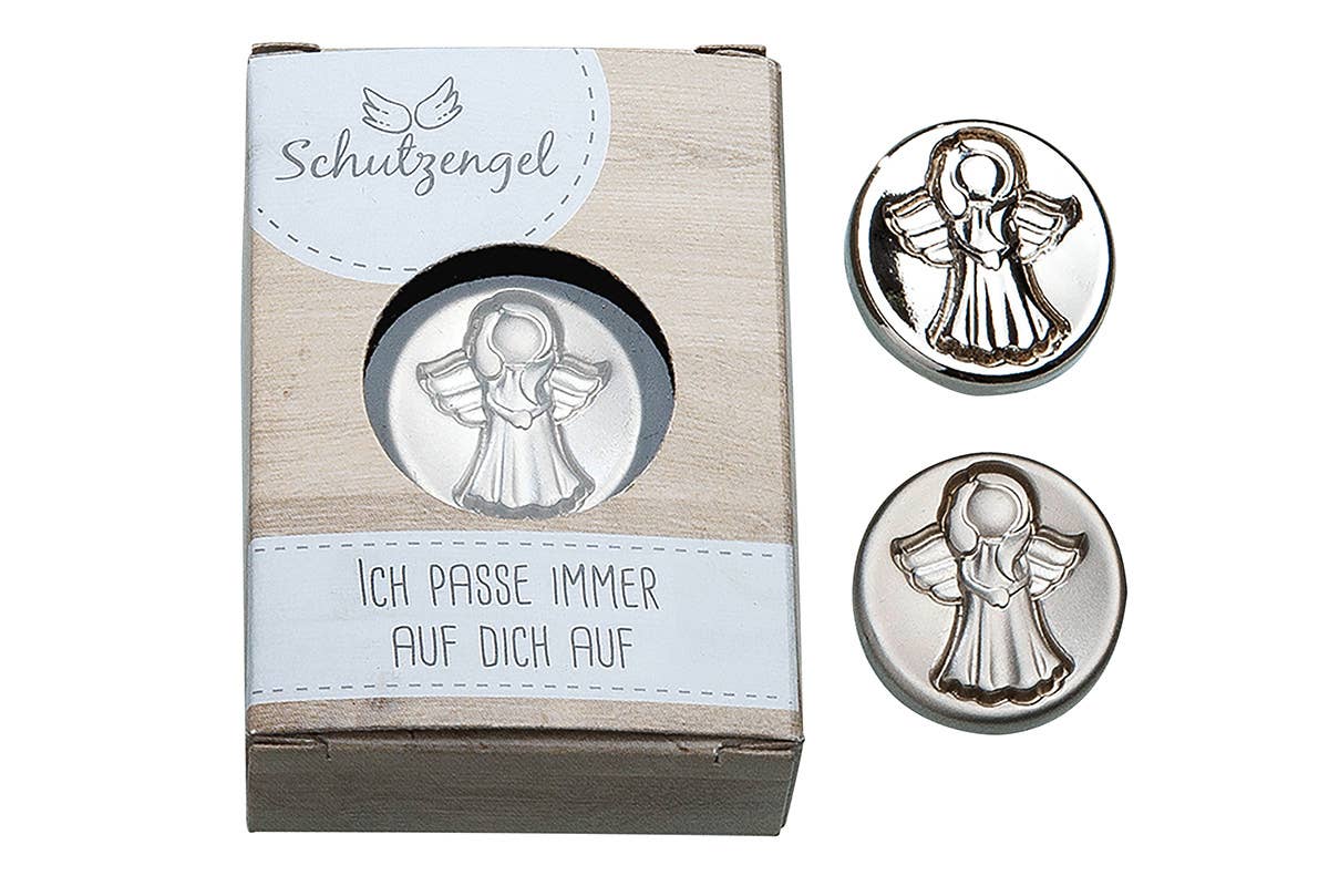 Gilde Handwerk Macrander GmbH & Co. KG - Wholesale Keepsake Coin/Token - Metal Guardian Angel Medal VE 20 so0