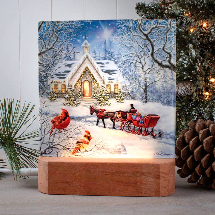 Julerejse LED natlys for engroshandel hos Glow Decor