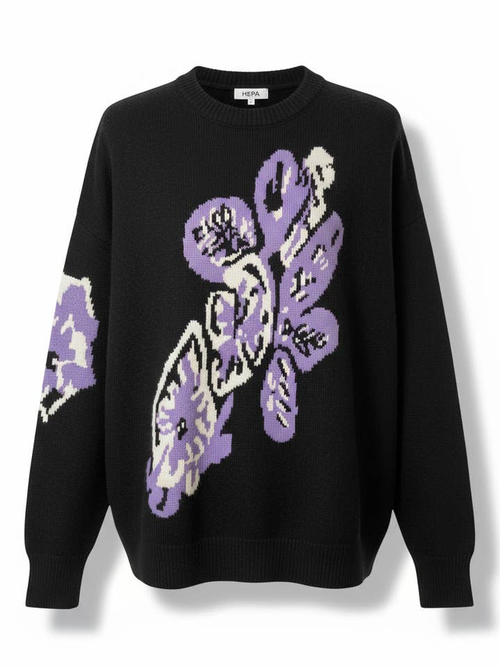 Ombre Pleated Skirt Voluminous Texture Maxi for wholesale by CCIC New York