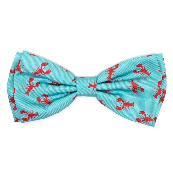 Teal Lobsters Bow Tie for wholesale on Faire