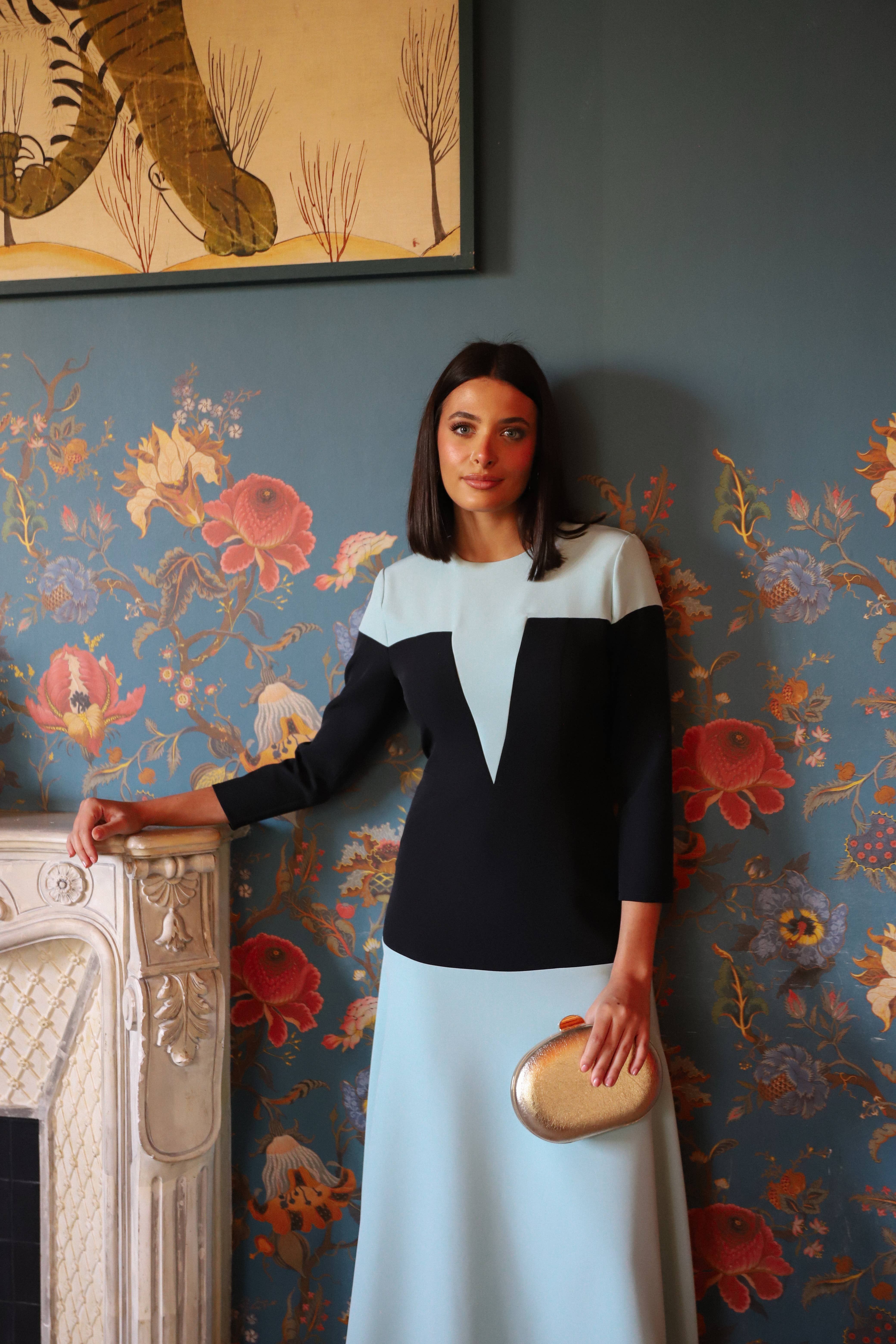 Cayro Woman - Wholesale Dress - Women's - Candy Bicolor Dress - SPRING 20251