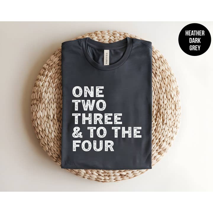 The Shirt Republic - Wholesale T-Shirt (Graphic) - Unisex - One Two Three and to the Four